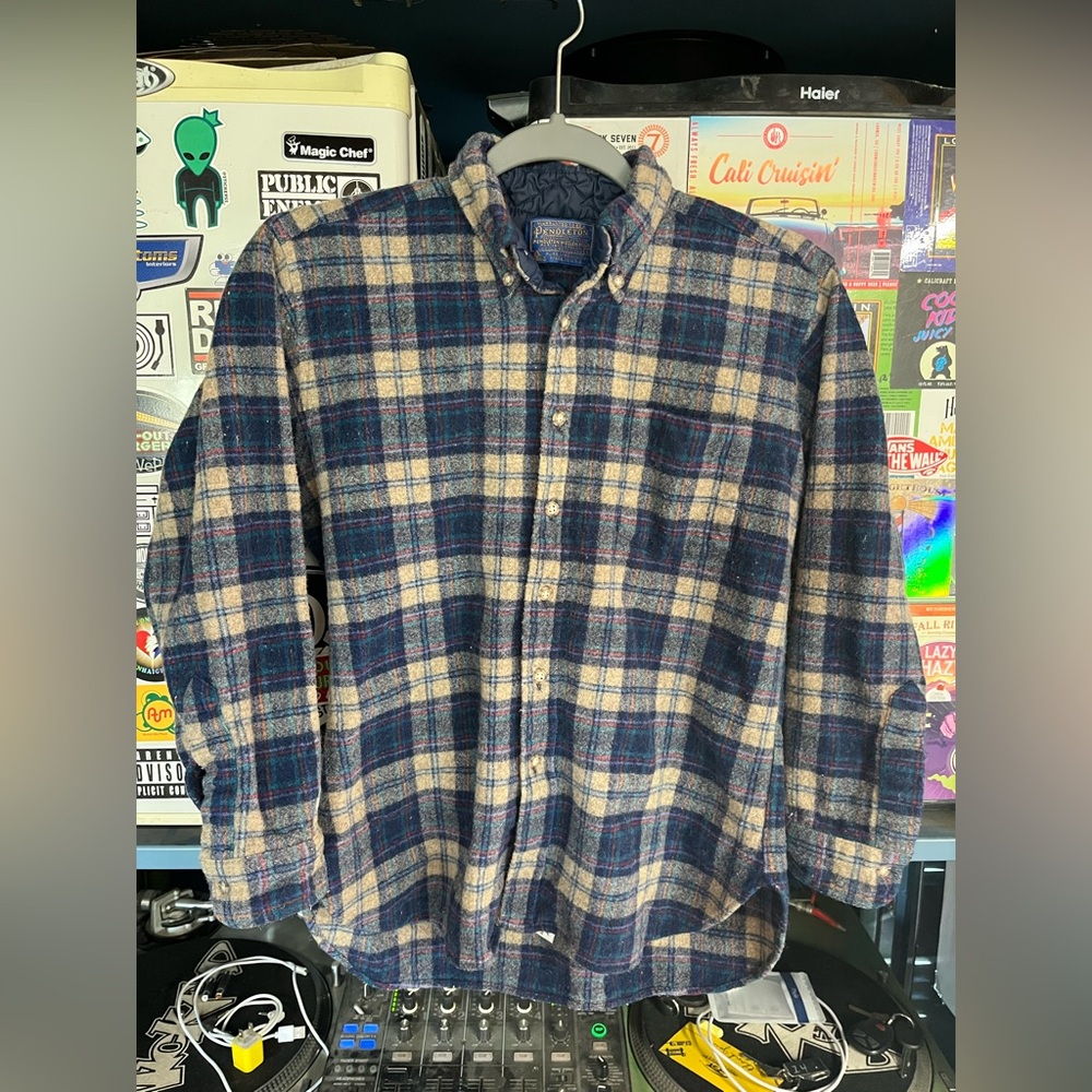Vintage Pendleton Wool Plaid Shirt